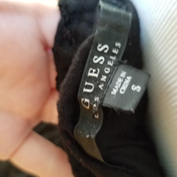 Guess Black Lace Strapless Dress - Picture 6 of 6